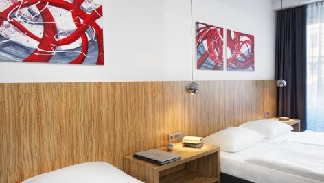 Hostel Dreibettzimmer im Zentrum